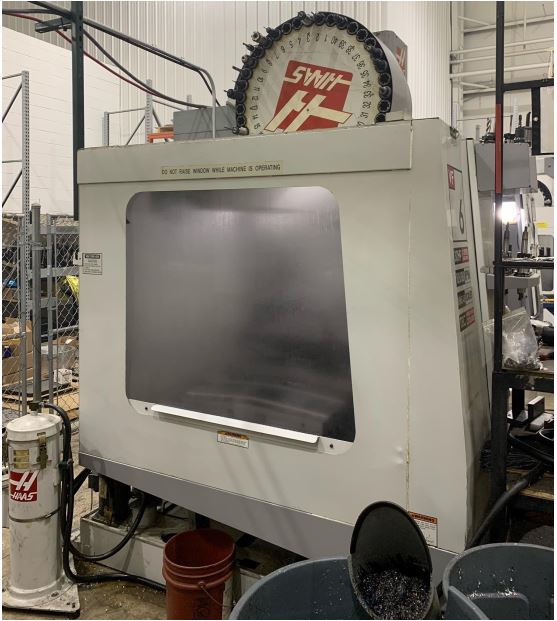 Haas VF-6B-40, Machine ID: 8296